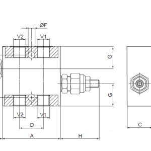 FPMDIL Cross Line Relief Valves