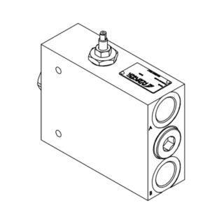 Three-Way Pressure Compensated Flow Regulators Solenoid Controlled Priority Flow MFPT Series 220 L/Min