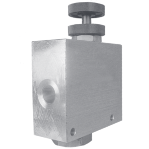 Two-Way Pressure Compensated Flow Regulators With Free Reverse Flow VRFC2-VU Series